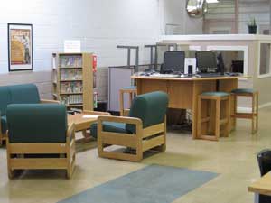 The Magazine Section of the MCTC Library in Hagerstown