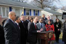Secretary Perez discusses the governor�s homeownership preservation initiatives