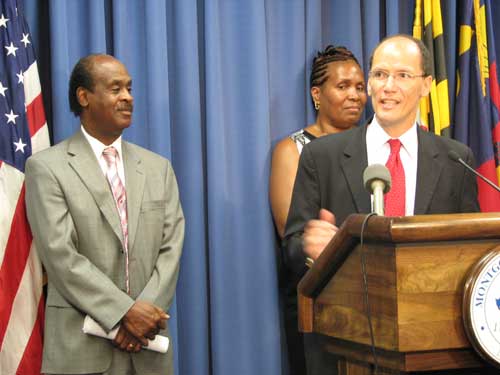 Montgomery County Executive Ike Leggett and DLLR Secretary Thomas E. Perez- July 16th, 2007 Homeownership press conference