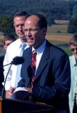 Secretary Perez addresses the press